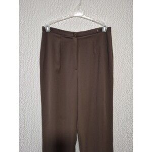 Montage Collection Women's Brown Sz 10 Dress Work Pants